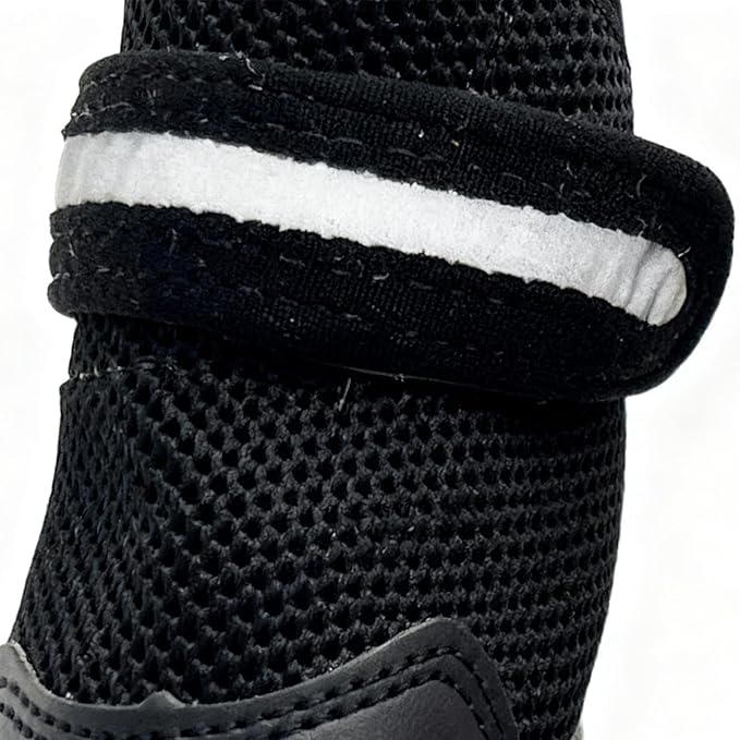 Shoes for Dog,Elastic Booties Anti-Slip Protectors - Reflective Dog Booties | for Puppy Pet Walking Camping Hiking Outside Floors Night