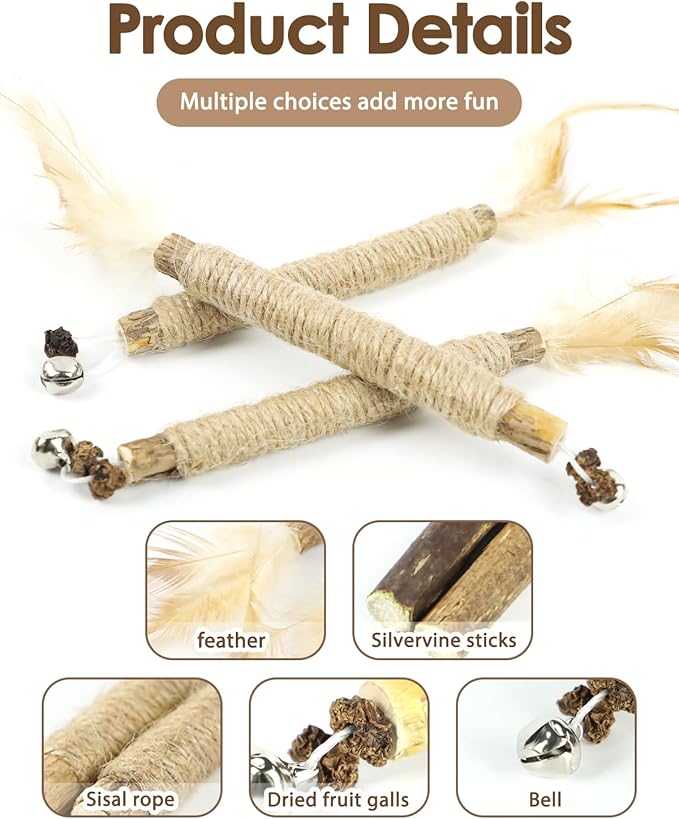 Tocirelo Cat Toys & Cat Chew Toys
