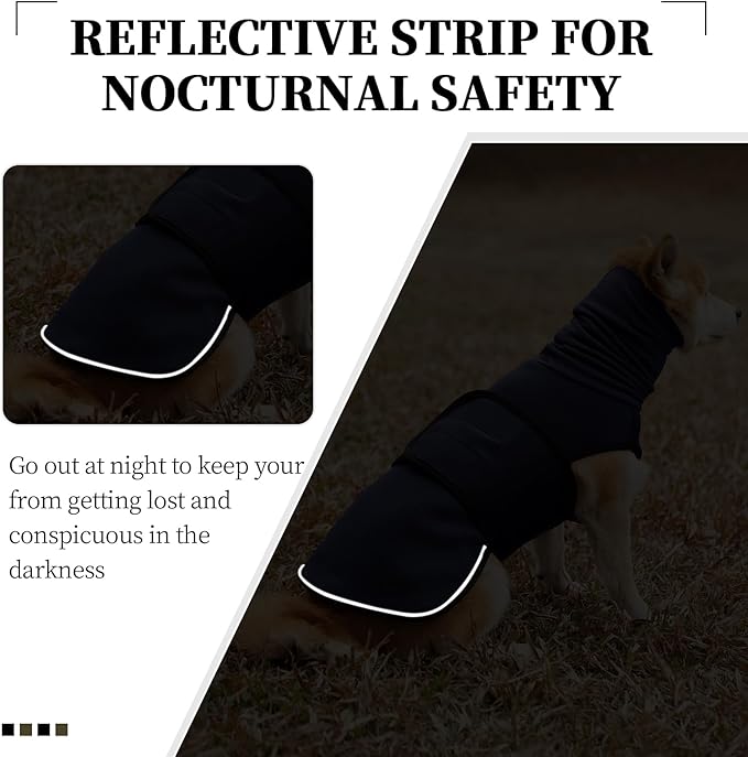 ROZKITCH Anti-Anxiety Dog Shirt, Breathable Pet Vest for Storms & Fireworks, Dog Calming Hoodie with Ear Cover for Separation Relief NavyBlue XL