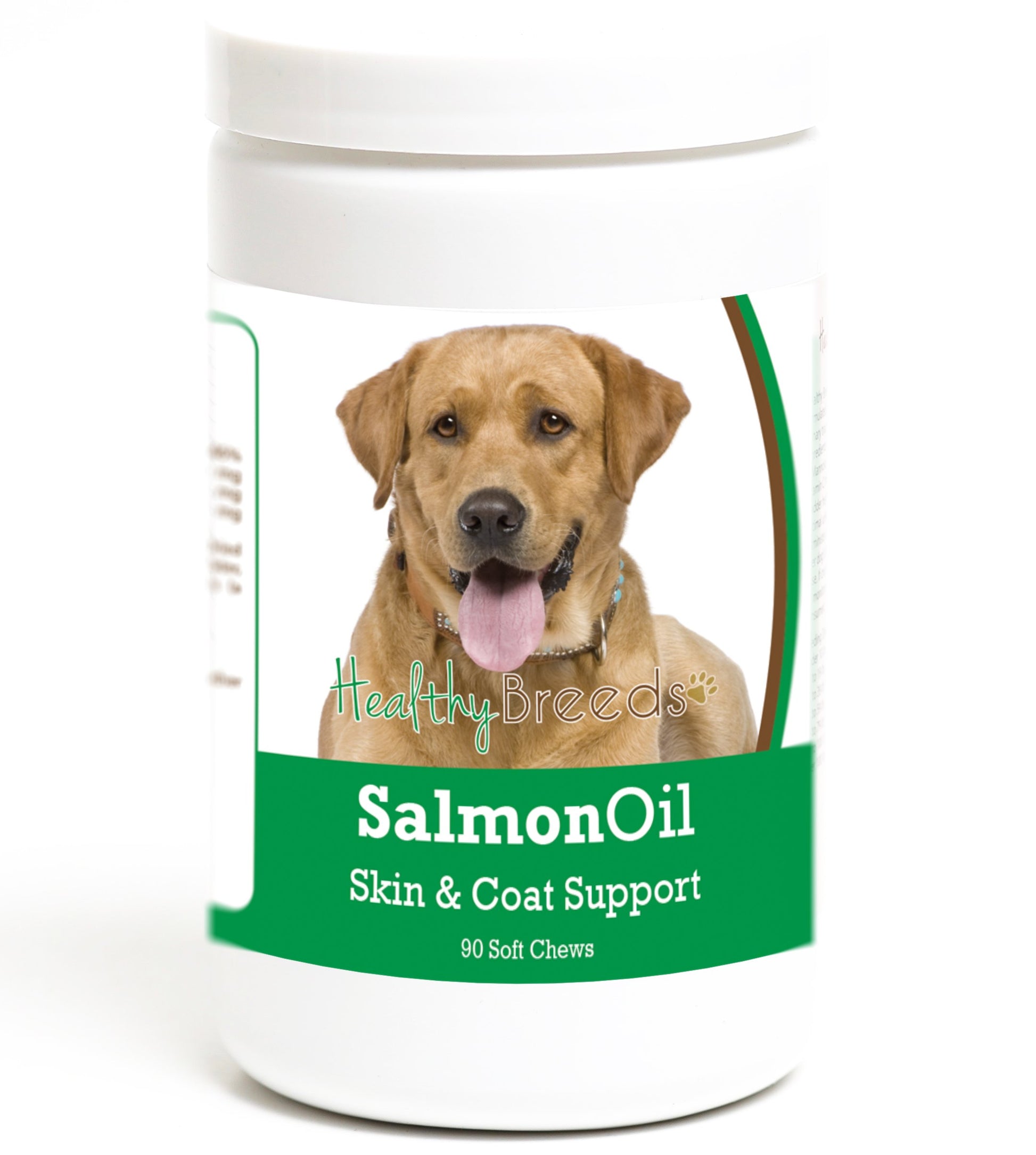 Healthy Breeds Labrador Retriever Salmon Oil Soft Chews 90 Count