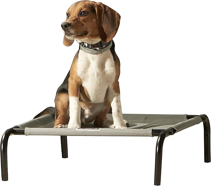 Franklin Sports Pet Supply Elevated Dog Bed – Breathable Mesh Fabric – Portable – Comfortable – Pet Bed with Air Flow – Large, Model Number: 90011F4X