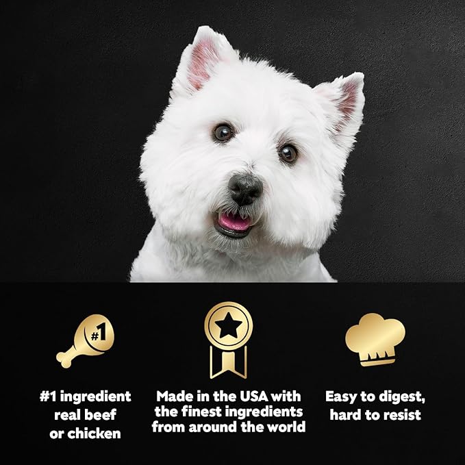 Cesar Wet Dog Food Steak and Chicken Lovers Variety Pack with Real Beef or Real Chicken, 3.5 oz. Easy Peel Trays, 36 Count