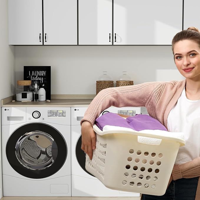 Washer Dryer Countertop, 54" Width * 27.4” Depth Washer and Dryer Covers for The Top for Laundry Room Organization, Washer and Dryer Countertop Shelves, Oak
