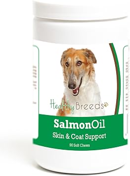 Healthy Breeds Borzois Salmon Oil Soft Chews 90 Count