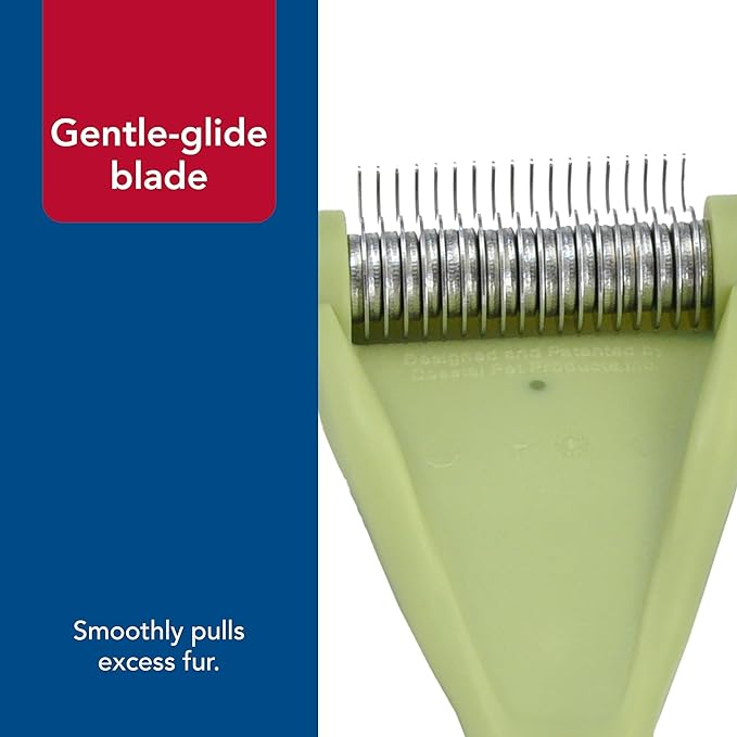 Coastal Pet Safari Shed Magic Deshedding Tool for Dogs with Medium to Long Hair - Deshedding & Detangling Dog Brush - Medium
