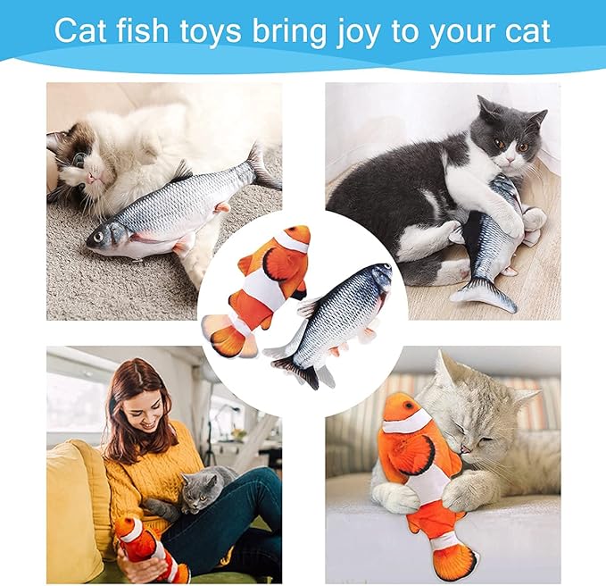 Tocirelo Interactive Cat Toys & Silvervine Sticks for Cats
