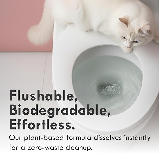 Lady N Cat Attract Tofu Litter – Natural Attractant Formula for Litter Box Training, Calming Pheromone for Multi-Cat Homes, Classic Pellet Shape for Standard Litter Box, 18lb