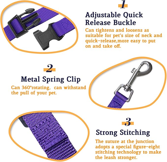 Pet Dog Grooming Loops,2 Pack Adjustable Nylon Restraint Noose Loop, Grooming Arm Accessories Fixed Dog Bathing Safety Tether Straps for Pet Grooming Table Bathtub (Style 3)