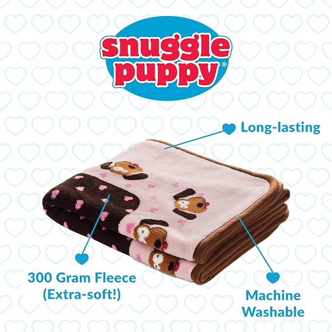 Dog Blanket - Soft Fleece Pet Blanket for Couch and Bed Protection