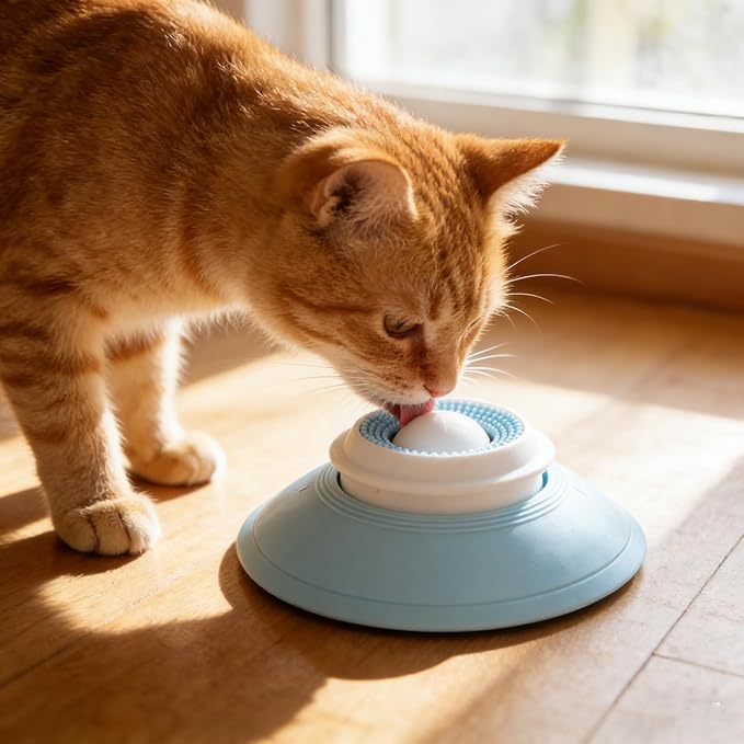 Dog Lick Ball,Licking A Ball Add More Fun Bowl, Dog Lick Ball Bowl,Licking A Ball for Dogs,Slow Down Eating Speed and Add More Fun for Your Dog and Cats. (W*2PCS)