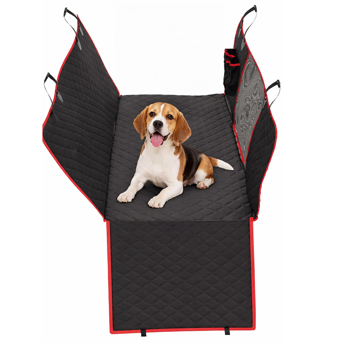 Dog Car Seat Cover for Back Seat, Waterproof - Image 1