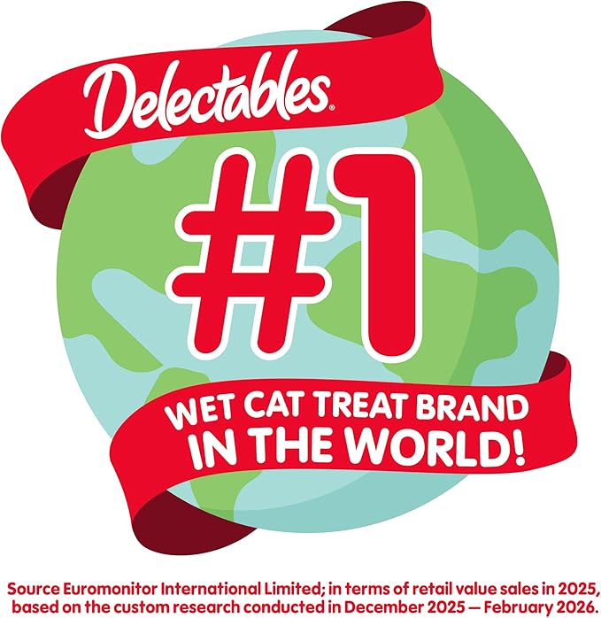 Hartz Delectables Stew Lickable Wet Cat Treats for Adult & Senior Cats, Chicken & Veggies, 1.4 Ounce (Pack of 12) (Packaging may vary)