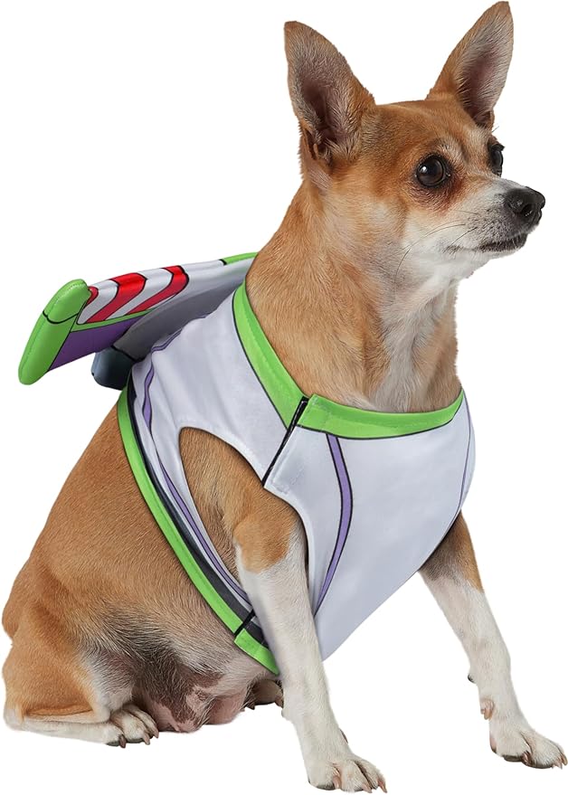 Toy Story: Buzz Lightyear Pet Accessory & Toy Set for For Dogs or Cats by Rubies, M/L