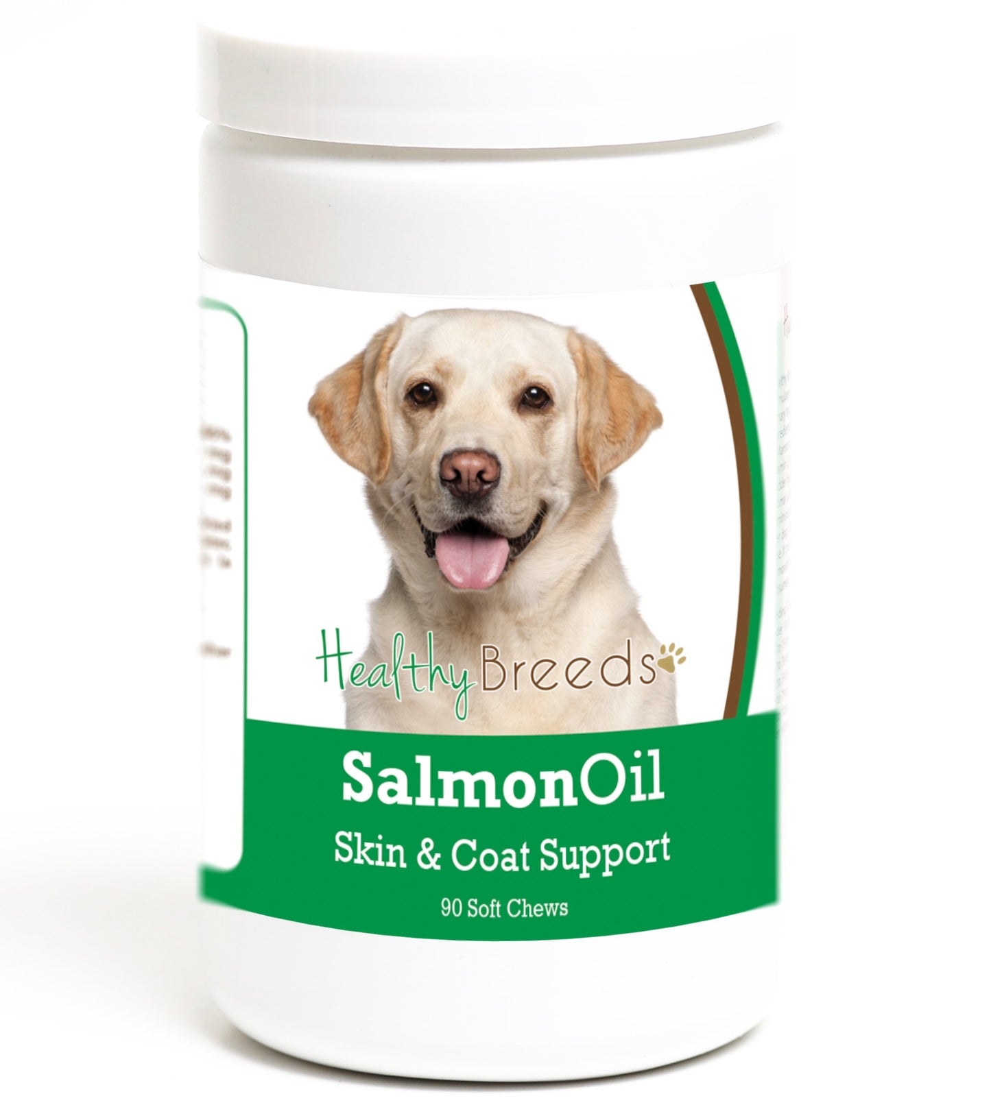 Healthy Breeds Labrador Retriever Salmon Oil Soft Chews 90 Count