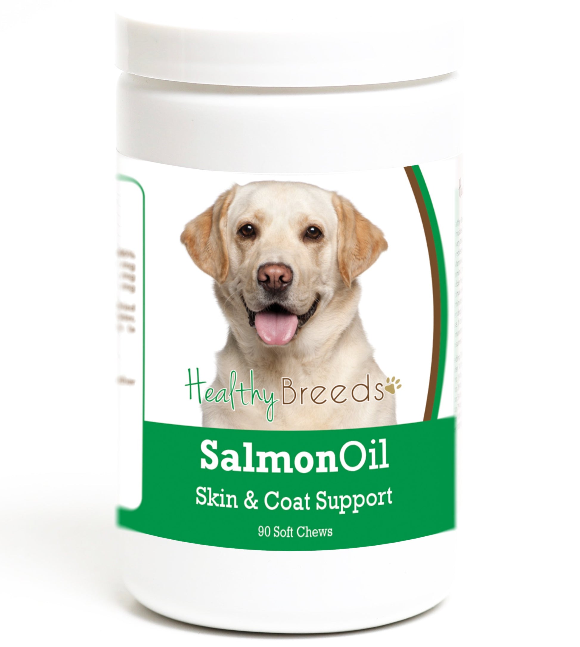 Healthy Breeds Labrador Retriever Salmon Oil Soft Chews 90 Count