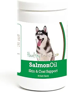 Healthy Breeds Siberian Husky Salmon Oil Soft Chews 90 Count
