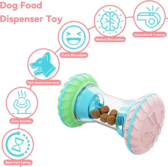 Interactive Dog Puzzle Toys for Small Medium Large Breed - Durable Smart Puppy Enrichment Dogs Toy to Keep Them Busy, Mental Brain Stimulation Treat Dispensing Training & Slow Feeder by MateeyLife