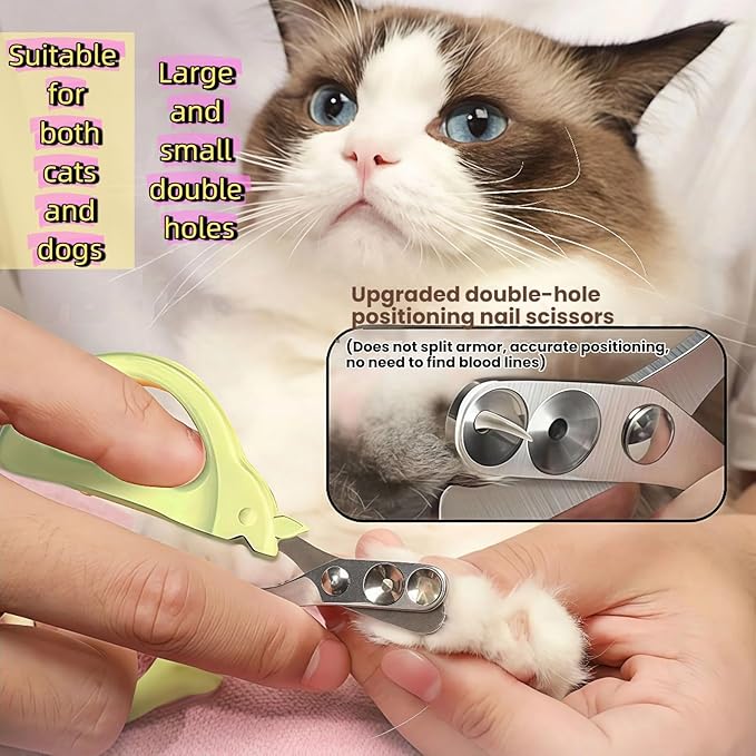3-Set Self-Cleaning Pet Grooming Brush - Deshedding Tool for Dogs & Cats, Skin Friendly Hair Remover for Long & Short Haired Pets, Professional Dog & Cat Brush for Shedding Control(Yellow)