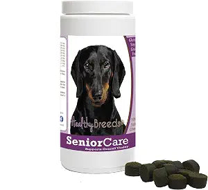 Healthy Breeds Dachshund Senior Dog Care Soft Chews 100 Count