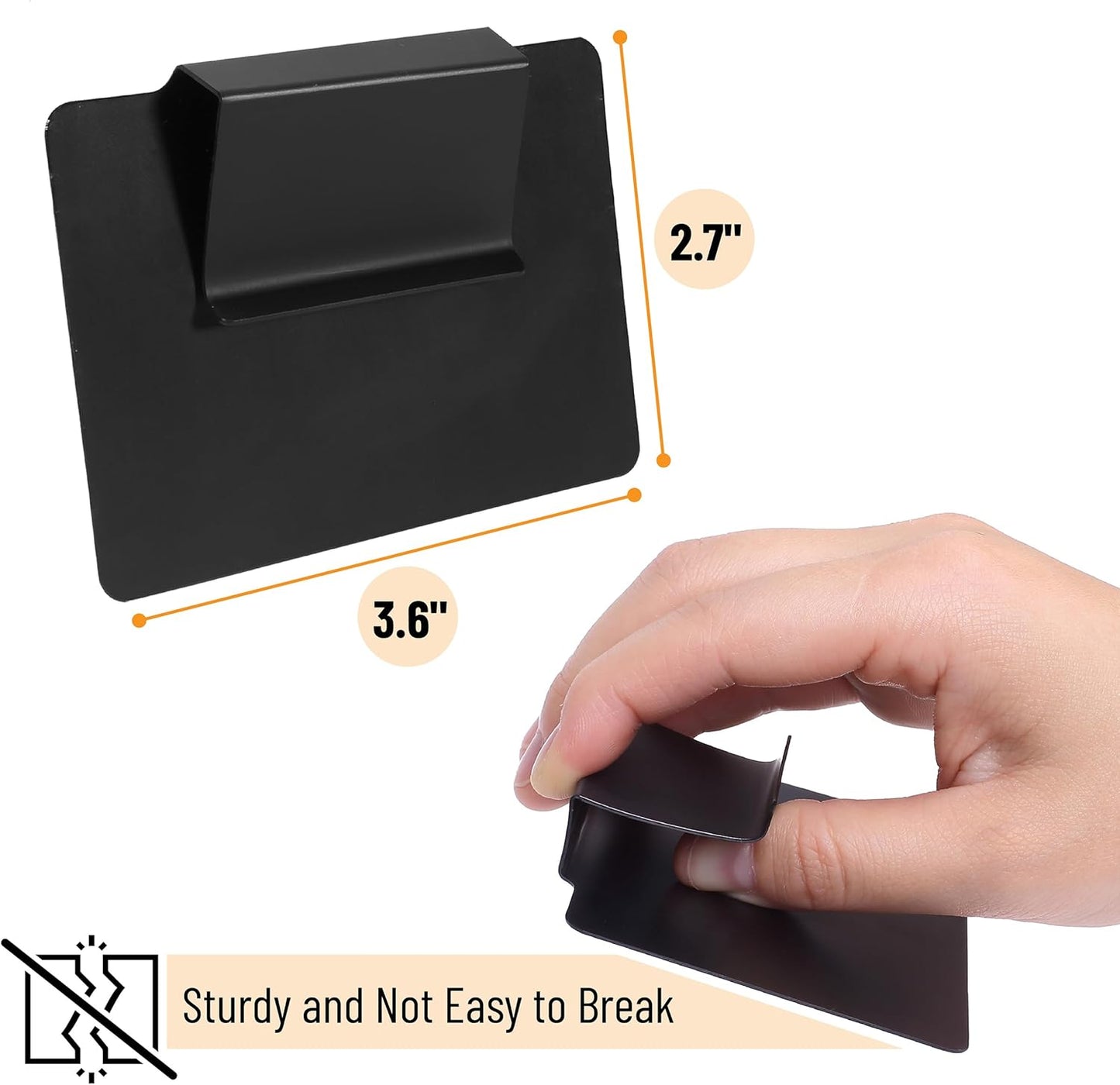 Basket Labels Clip On Set, 32 pcs — 30 Removable Bin Labels Clip On with 2 Chalk Markers