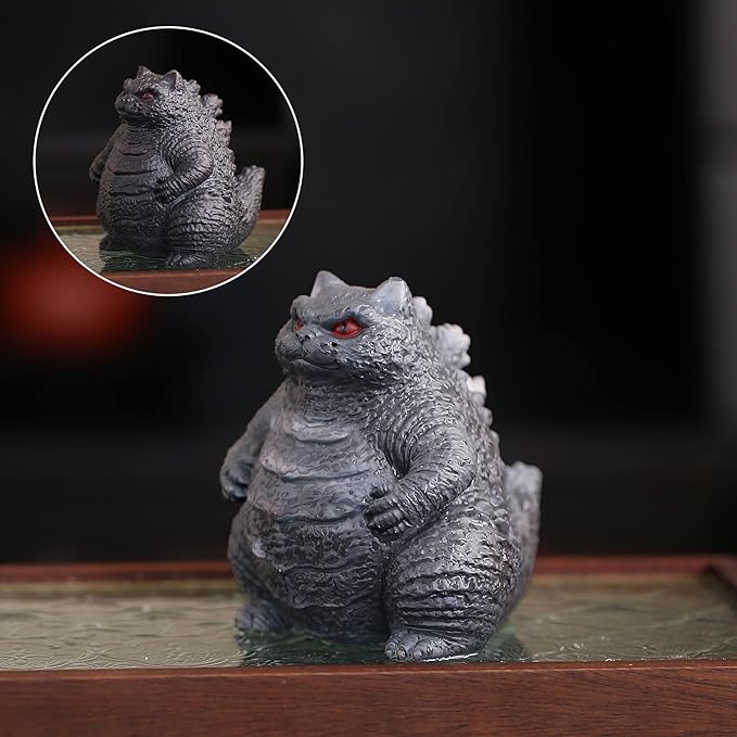 Color Changing Tea Pet, Tea Set Accessories Traditional Gongfu Tea Set Accessory, for Tea Lover Friends (Black cat)