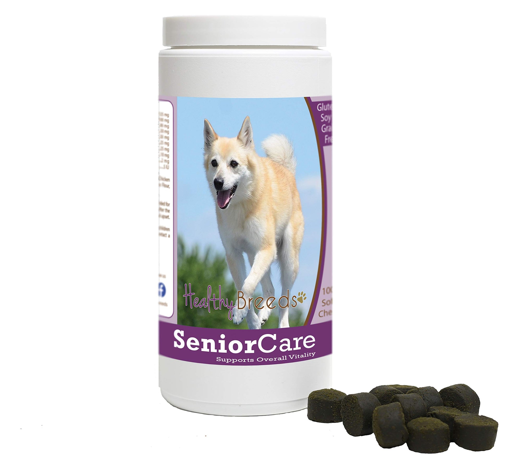 Healthy Breeds Norwegian Buhund Senior Dog Care Soft Chews 100 Count