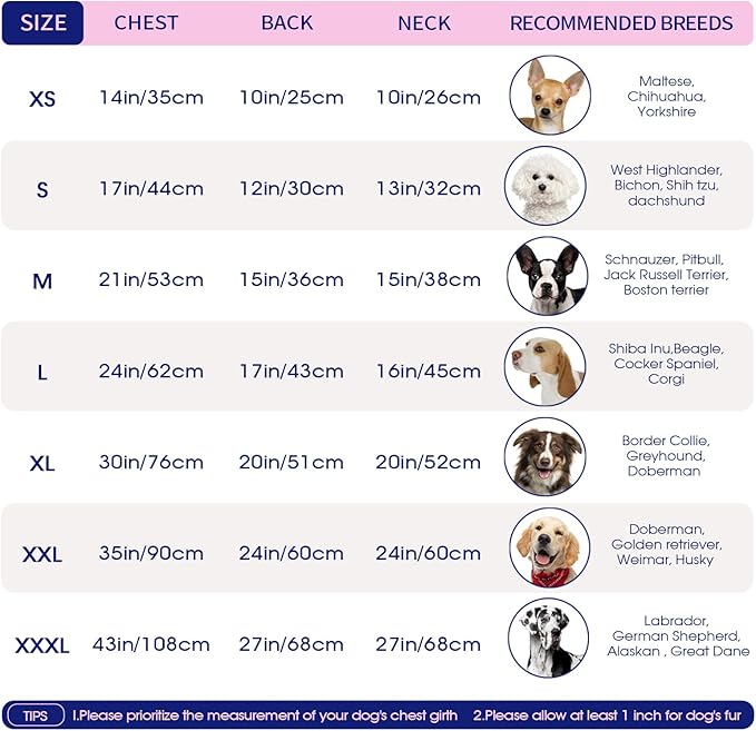 FUAMEY Dog Winter Jackets for Small Dogs,Dog Coat with Harness Built in,Waterproof Dogs Snowsuits Warm Pet Jacket Zip Up Fleece Cold Weather Coats Reflective Puppy Vest with Pocket Purple XS