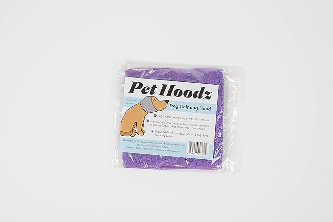 Pet Hoodz for Dogs-Anxiety, Grooming, Ear Muffs, Dog Ear Protection, Calming Hood, Ear Compression, Pet Hoodie, Dog Hoodie, Ear Wrap, Designed in The USA