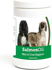 Healthy Breeds Afghan Hound Salmon Oil Soft Chews 90 Count