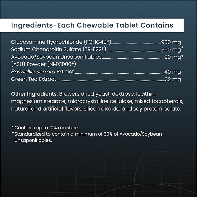 Nutramax Laboratories Dasaquin Dog Joint Supplement Chew Tablet (150 Count) Dog Size: Large (60+ lbs) (Pack of 2)