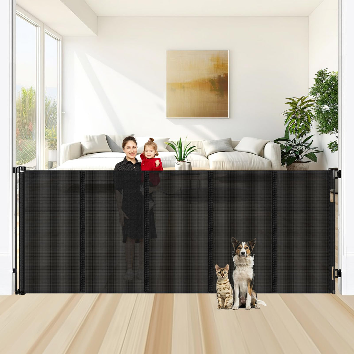 Reinforced 48" Extra Tall X 100" Extra Wide Retractable - Image 1