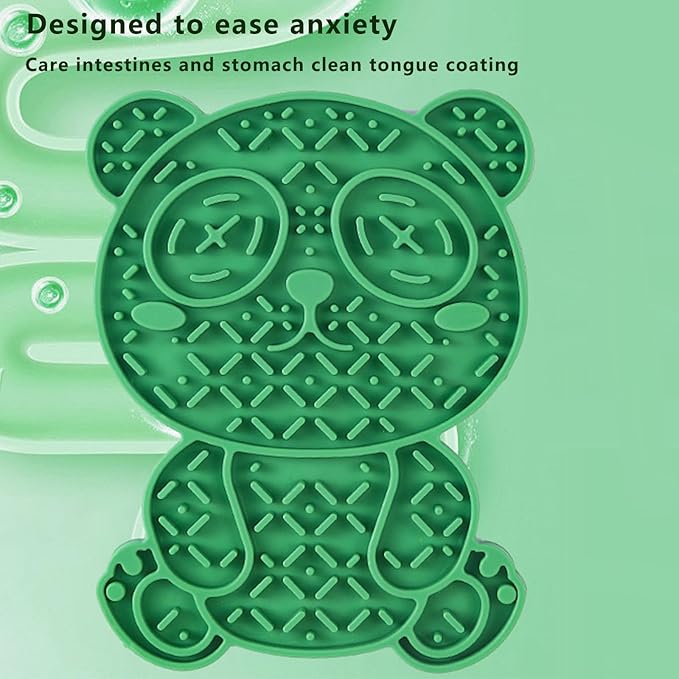 Lick Mat for Dogs Peanut Butter Licking Mats Slow Feeding Dog Bowl, Tattoo and Anxiety Reducer for Pet Food, Yogurt, Dog Bath, Dog Grooming and Dog Training