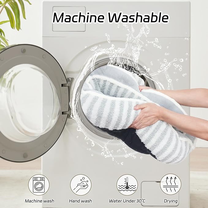 Small Dog Beds for Small Dogs, Washable Cat Beds for Indoor Cats with Anti-Slip Bottom, Supportive Soft Calming Sleeping Pet Bed for Puppy and Kitten, 21 inches, White