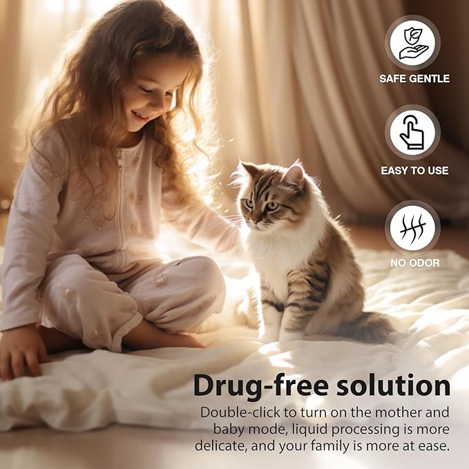 Cat Calming Diffuser Kit with Timer And Memory Adjustable 4/8/12/24H Cat Pheromone Diffuser 3-Pack (48ml Each) Helps Reduce Stress, Spraying, Fighting, Excessive Meowing & Scratching Fits All Cats