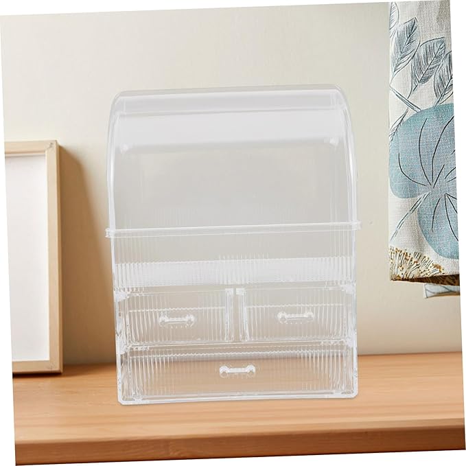 FRCOLOR Makeup Storage Box Drawers Acrylic Makeup Organizer Desktop Storage Bin for Organizing Multi-functional for Jewelry Accessories