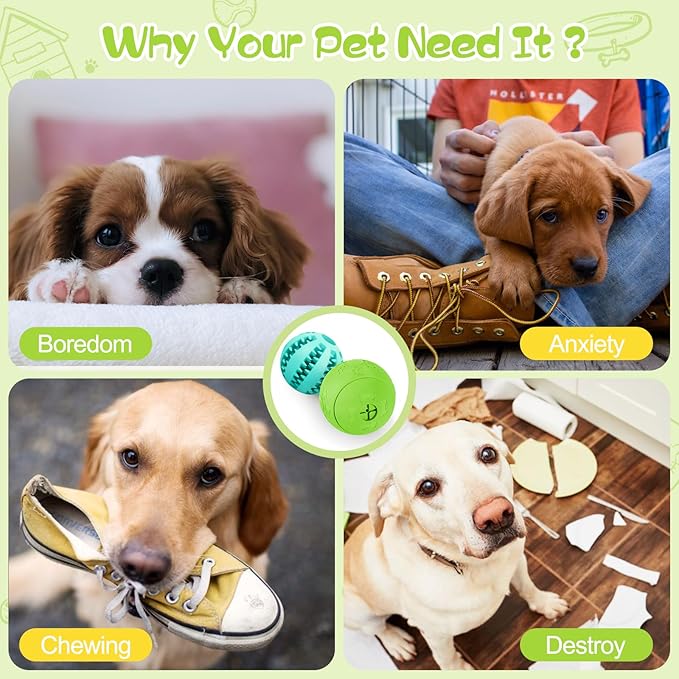 HIPPIH Dog Puzzle Toy for Aggressive Chewers