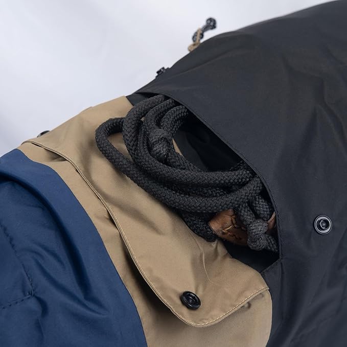 Dog Raincoat with Hood for Medium and Large Dogs - Heavy Rain Resistant Rain Coat for Dogs with 6000mmH2O Waterproof Rating | Lightweight and Adjustable Waterproof Dog Coat | 40 (XXS)
