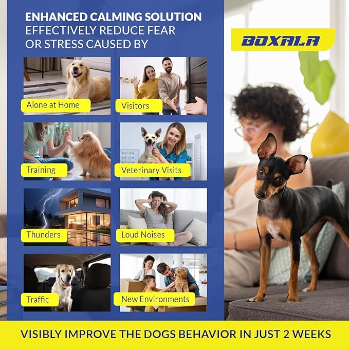 Pheromone Diffuser for Dogs: Calming Pheromone Diffuser Kit - Dog Calming Diffuser - Calming Pheromones - Dog Anxiety Relief (X_Large)