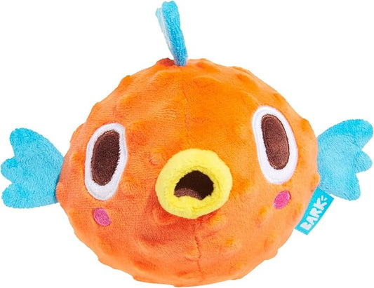 Barkbox Air Head Dog Toy – Rip & Reveal Plush Toy with Hidden Spiky Squeaker Ball, Crazy Crinkle & Fluffy Filling – Interactive Play for Medium to Large Dogs