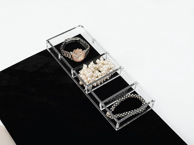 REV-A-SHELF Acrylic Jewelry Organizer to use in Rev-A-Shelf® Closet Drawers