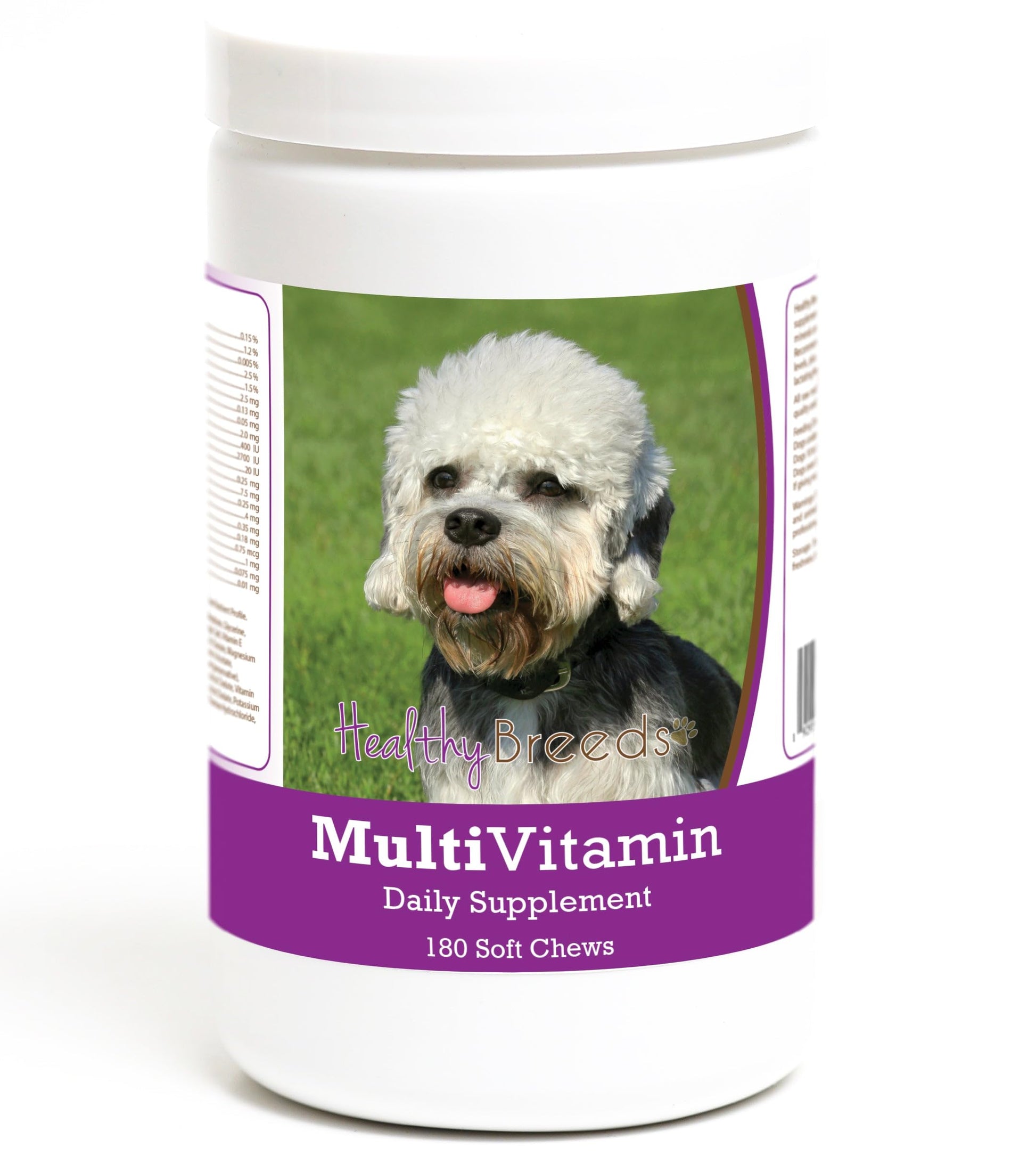 Healthy Breeds Dandie Dinmont Terrier Multivitamin Soft Chew for Dogs 180 Count