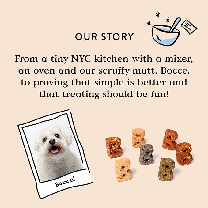 Bocce's Bakery Dailies Brushy Sticks to Support Oral Health&Fresh Breath,Wheat-Free Dental Bars for Dogs,Made with Real Ingredients,Baked in The USA,All-Natural Coconut&Mint,Medium Dogs,(Pack of 2)