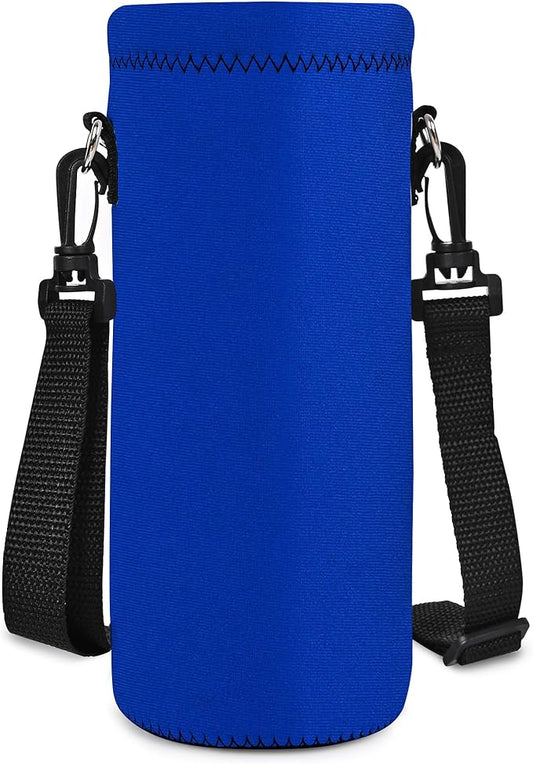 AUPET Water Bottle Bag Carrier,24oz/32oz Insulated Neoprene bottle Sling Holder Case Pouch Cover for 1000ML/750ML Bottles with Shoulder Strap for walking