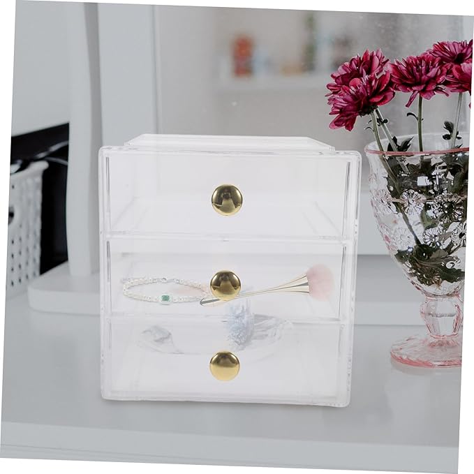 Storage Box Organizers for Makeup Desktop Office Home Drawer Organizers