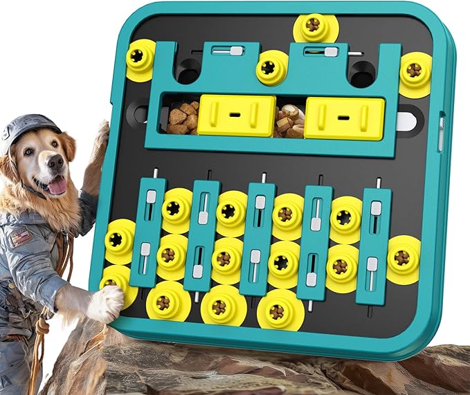 KADTC Extra-Large Size Dog Puzzle Toy Pro Max, Level 1 to Infinite Play for Smart Dogs Hard Mental Stimulation Toys, U.S. Brand