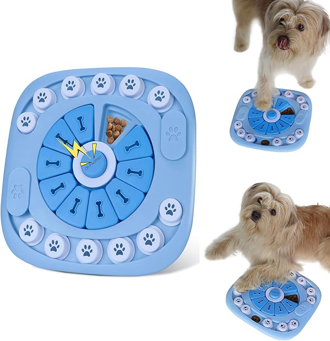 Dog Puzzle Toys Puppy Treat Food Puzzle Slow Feeder Toys for IQ Training,Mental Enrichment