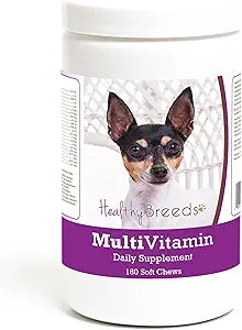 Healthy Breeds Toy Fox Terrier Multivitamin Soft Chew for Dogs 180 Count