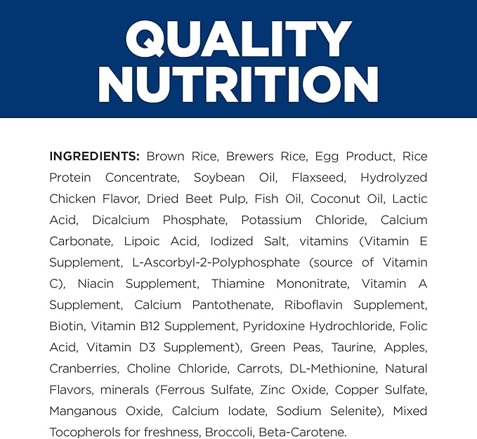 Hill's Prescription Diet Derm Complete Environmental/Food Sensitivities Dry Dog Food, Rice & Egg, 24 lb. Bag