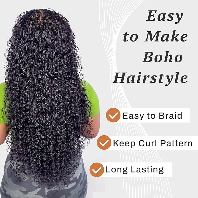 Selina Brazilian Virgin Loose Wave Human Braiding Hair 2 Bundles 16 Inch 100% Remy Loose Deep Wave Human Hair 50g/Bundle Natural Color