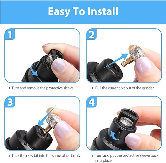 2026 Electric Dog Nail Grinder & Trimmer - Rechargeable, Quiet, Low Vibration Pet Grooming Tool for Small & Large Dogs - Safe Paws Clipper with LED Light for Professional Home Grooming